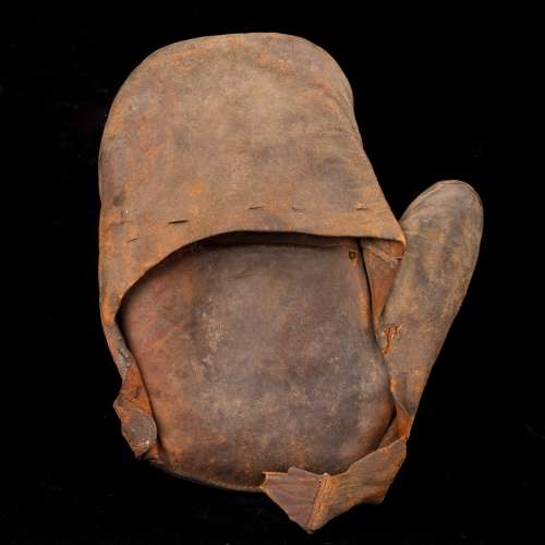 c. 1880's Catchers Mitten Back