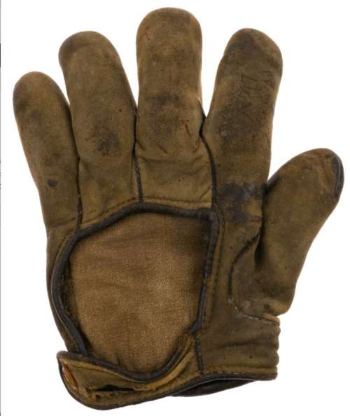 c. 1890's Webless Glove Back