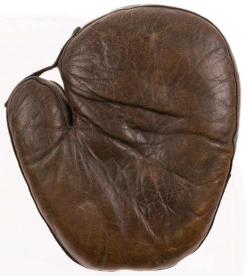 c. 1890's Mitt Front