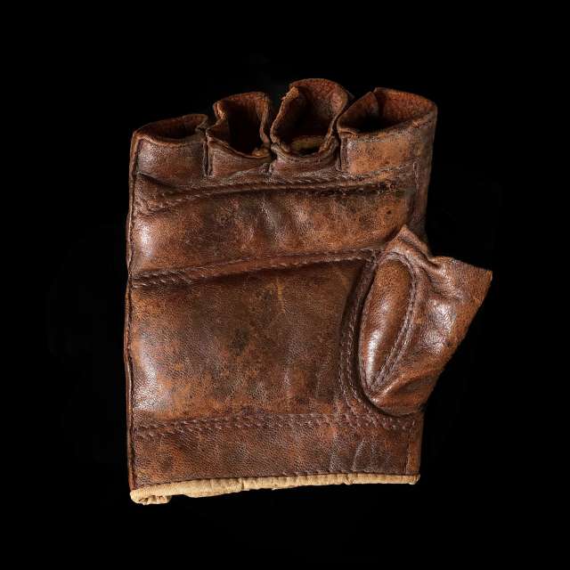 c. 1880's Fingerless Glove Front