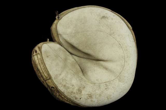 c. 1890's Four Eyelet Catchers Mitt Front