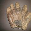 c. 1890's Laced Back Crescent Glove Back