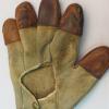 c. 1890's Spalding Tipped Finger Catchers Glove Back