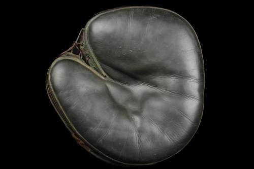 c. 1890's William Read & Sons Laced Perimeter Catchers Mitt Front