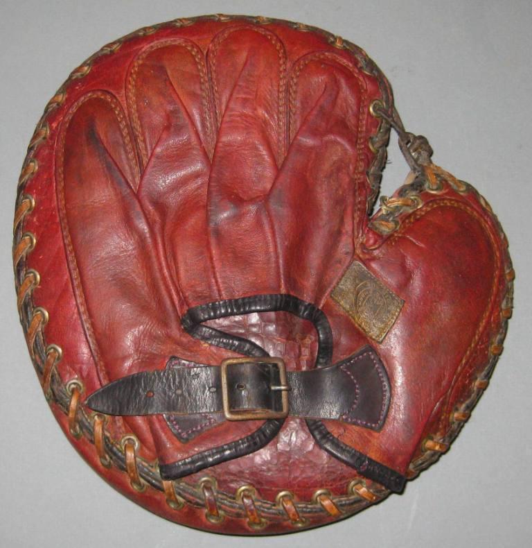 Babe Ruth Reach Catchers Mitt Back Babe Ruth Gloves Baseball Glove Collector Gallery