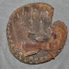Babe Ruth Spalding Home Run Special Catchers Mitt Brown Back
