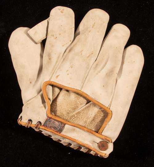 Babe Ruth Owned Spalding Professional Back