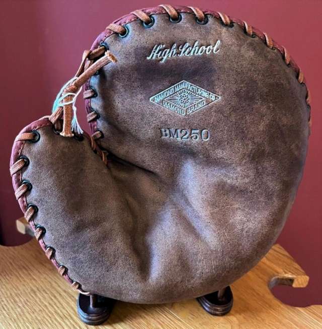 Diamond BM250 High School Basemitt Front