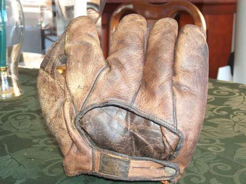 D&M 1 Inch Web Brown Lefty Back