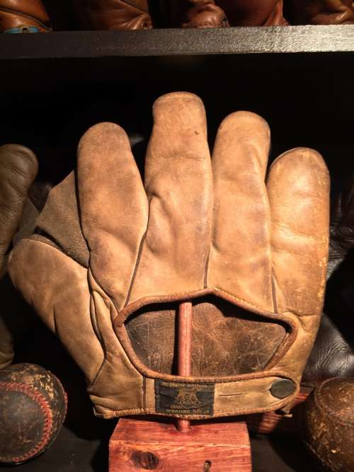 D&M Full Web Tan Lefty Back