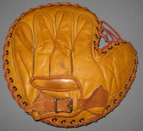 Mickey Owen Dubow Catchers Mitt Back