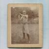 Early Base Ball Player with Glove and Quilted Pants