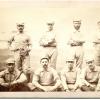 Early Base Ball Team H & Co. With Bib Front Uniforms