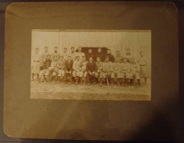 O.W. Base Ball Team Youngstown, OH Studio