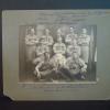 W.O.W. First Indoor Base Ball Team The Woodmen of the World Team Organized in 1901 with Goat Mascot