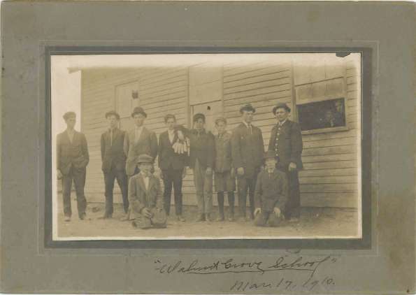 Walnut Grove School March 17, 1910