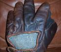 View the image: Early 1900's A.J. Reach Crescent Glove Back