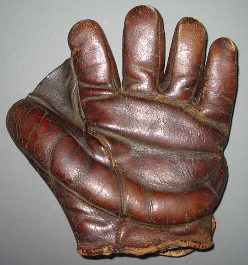 Early 1900's Crescent Glove Elongated Front