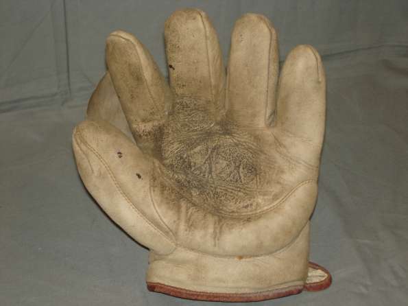 Early 1900's Crescent Glove Buff Colored Front