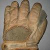 Early 1900's Raised Heel Asbestos Full Web Glove Back