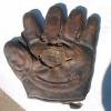 Early 1900's Hole in Palm Crescent Glove Front