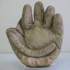 Early 1900's White Youth Crescent Glove Front