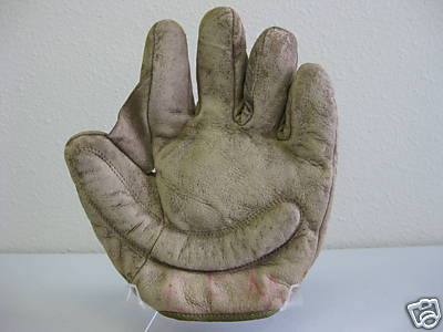 Early 1900's White Youth Crescent Glove Front
