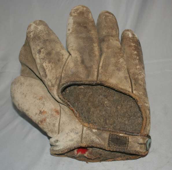 Early 1900's Wright & Ditson Crescent Glove Lefty Back