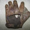 Early 1900's Wright & Ditson Hole in Palm Crescent Glove Back