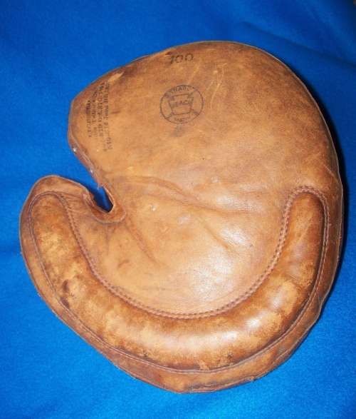 A J Reach 100 Crescent Catchers Mitt Front