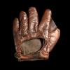 Early 1900's A.J. Reach Brown Crescent Glove Back