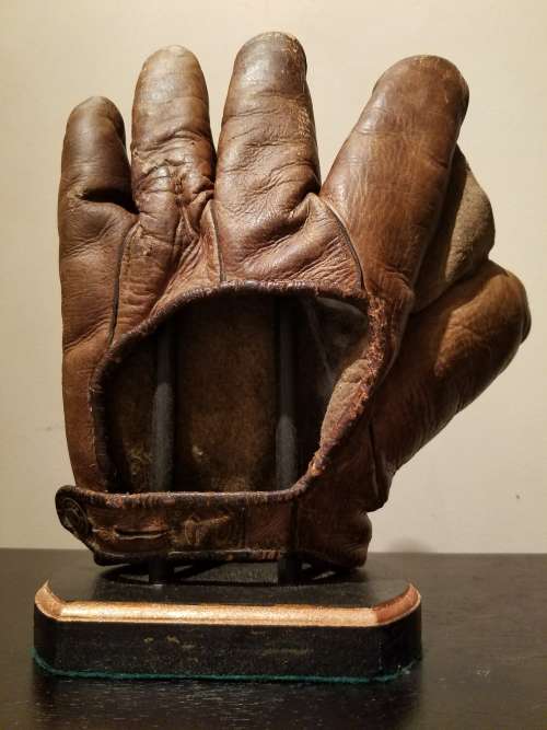 A.J. Reach Crescent Catchers Mitt Back