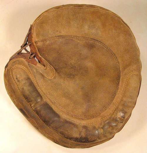 Early 1900's A.J. Reach Crescent Catchers Mitt Front