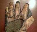View the image: Early 1900's A.J. Reach Crescent Glove Back