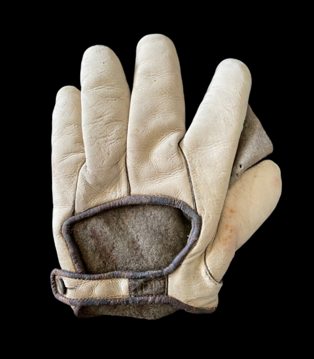 A.J. Reach Crescent Glove White Back