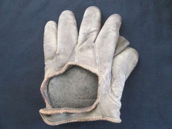 Early 1900's Asbestos Crescent Glove Back