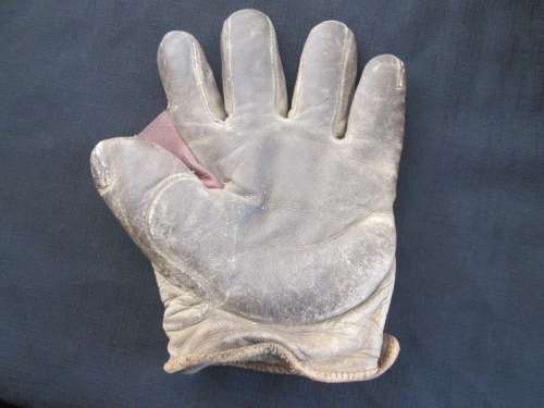 Early 1900's Asbestos Crescent Glove Front