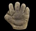 View the image: Early 1900's Buckle Back Crescent Glove Front