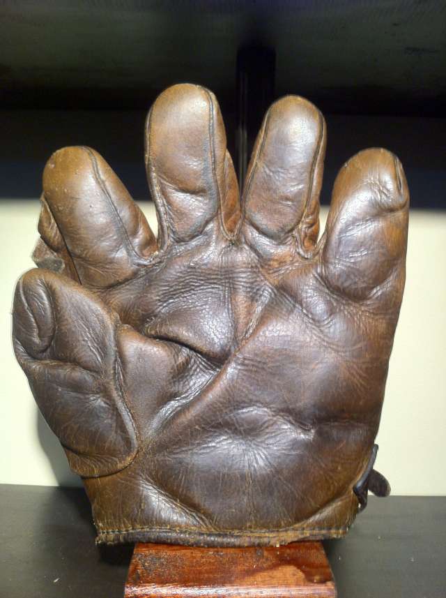 Early 1900's Buckle Back Full Web With Asbestos Lining Front