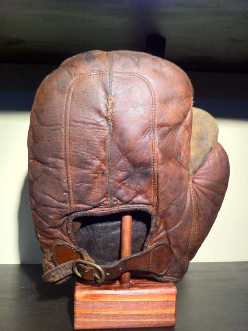 Early 1900's Crescent Basemitt Back