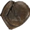 Early 1900's Crescent Basemitt Brown Front