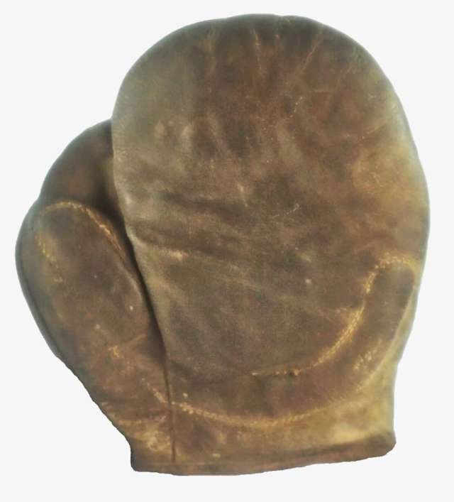 Early 1900's Crescent Basemitt Front