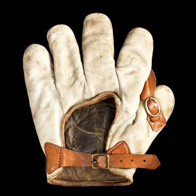 Early 1900's Crescent Buckle Web Back