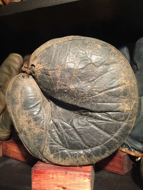 Early 1900's Crescent Catchers Mitt Front