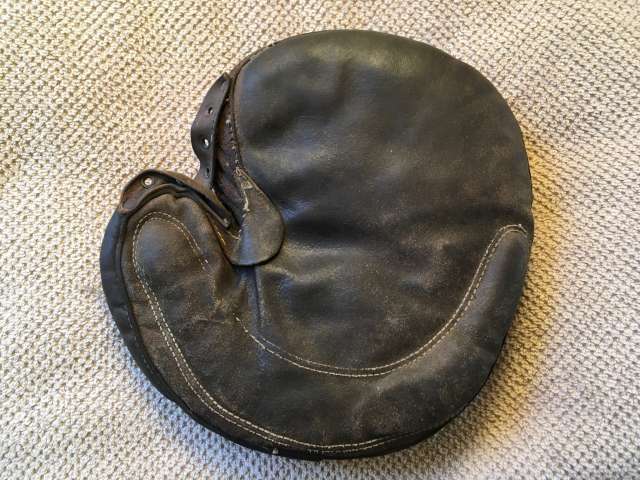 Early 1900's Crescent Catchers Mitt Front
