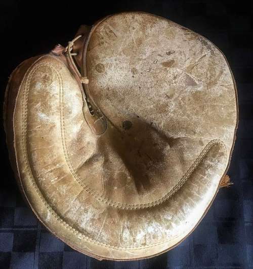 Early 1900's Crescent Catchers Mitt Front