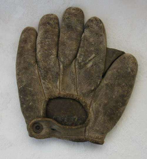 Early 1900's Crescent Glove Back