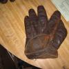 Early 1900's Crescent Glove Tall Brown Back