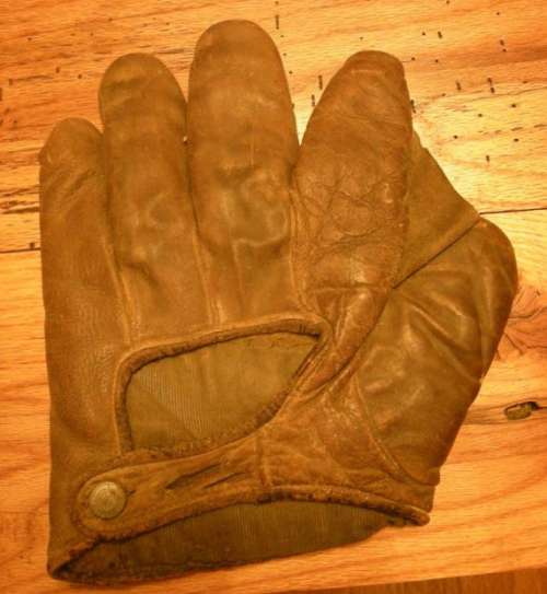 Early 1900's Crescent Righty Brown Back
