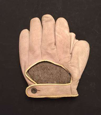 Early 1900's NSG Co. Harvard 501 Crescent Glove Back